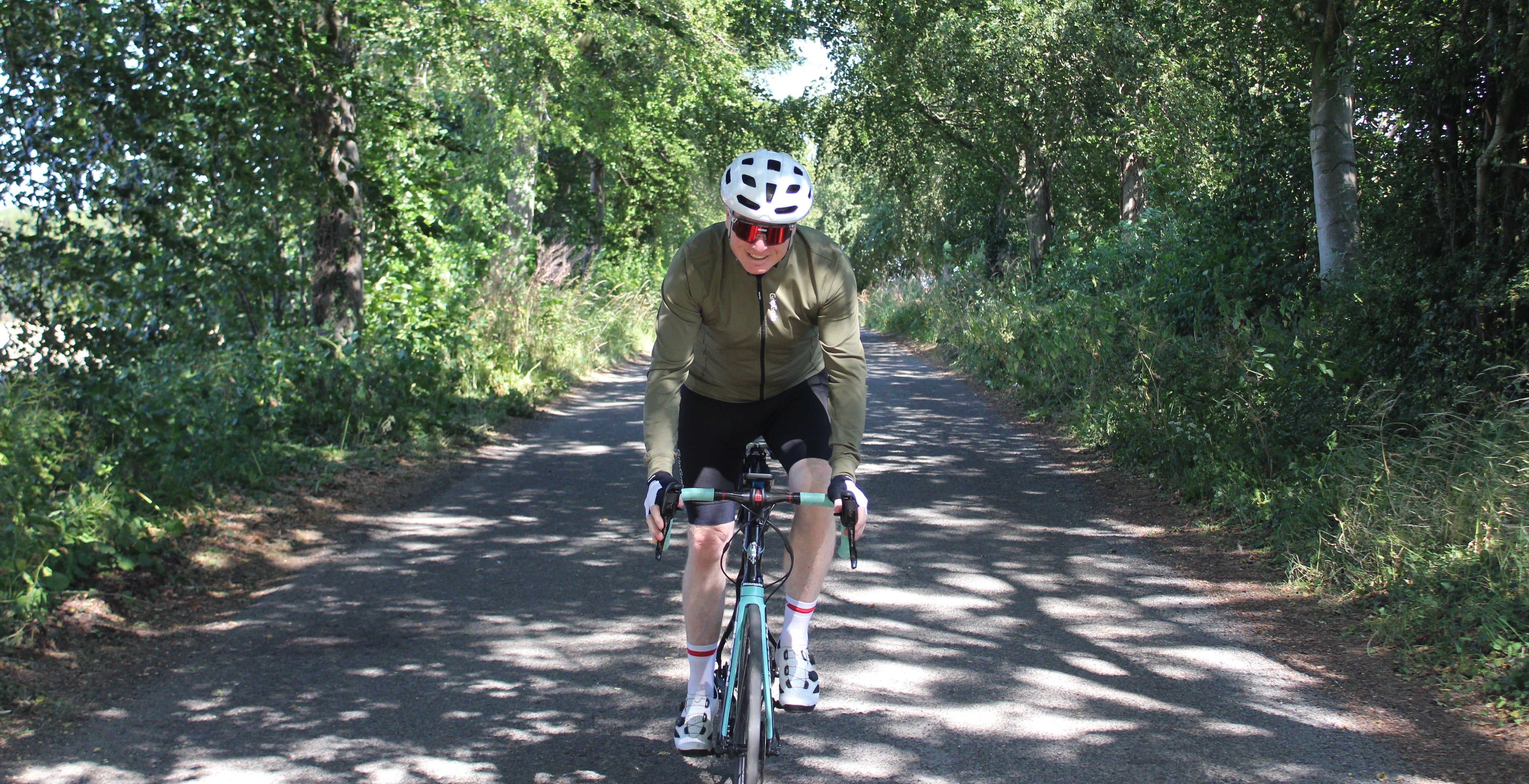 Robert riding in CX239s